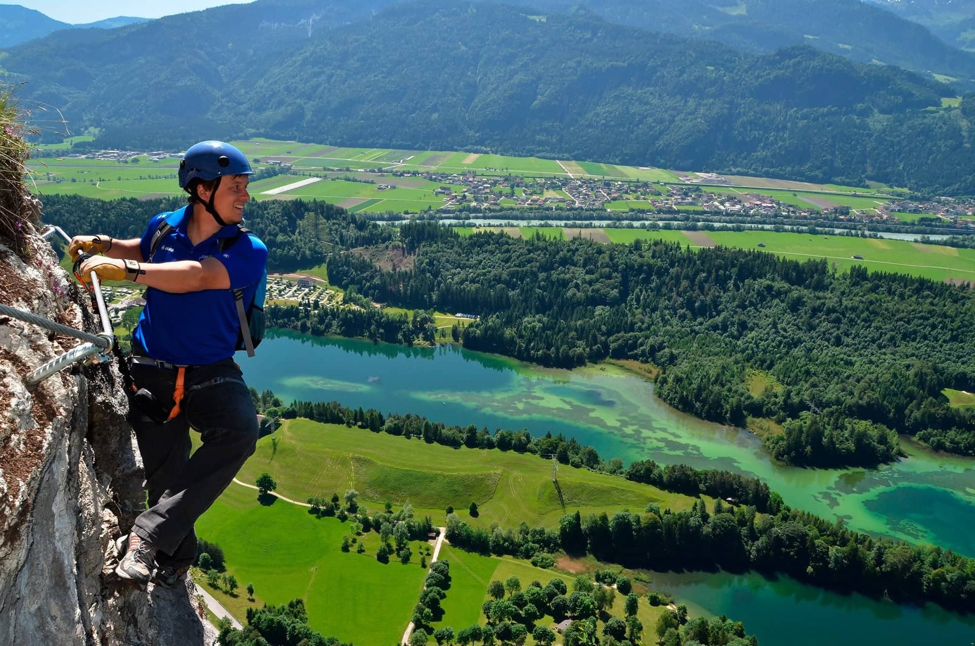 Klettersteig im Alpbachtal