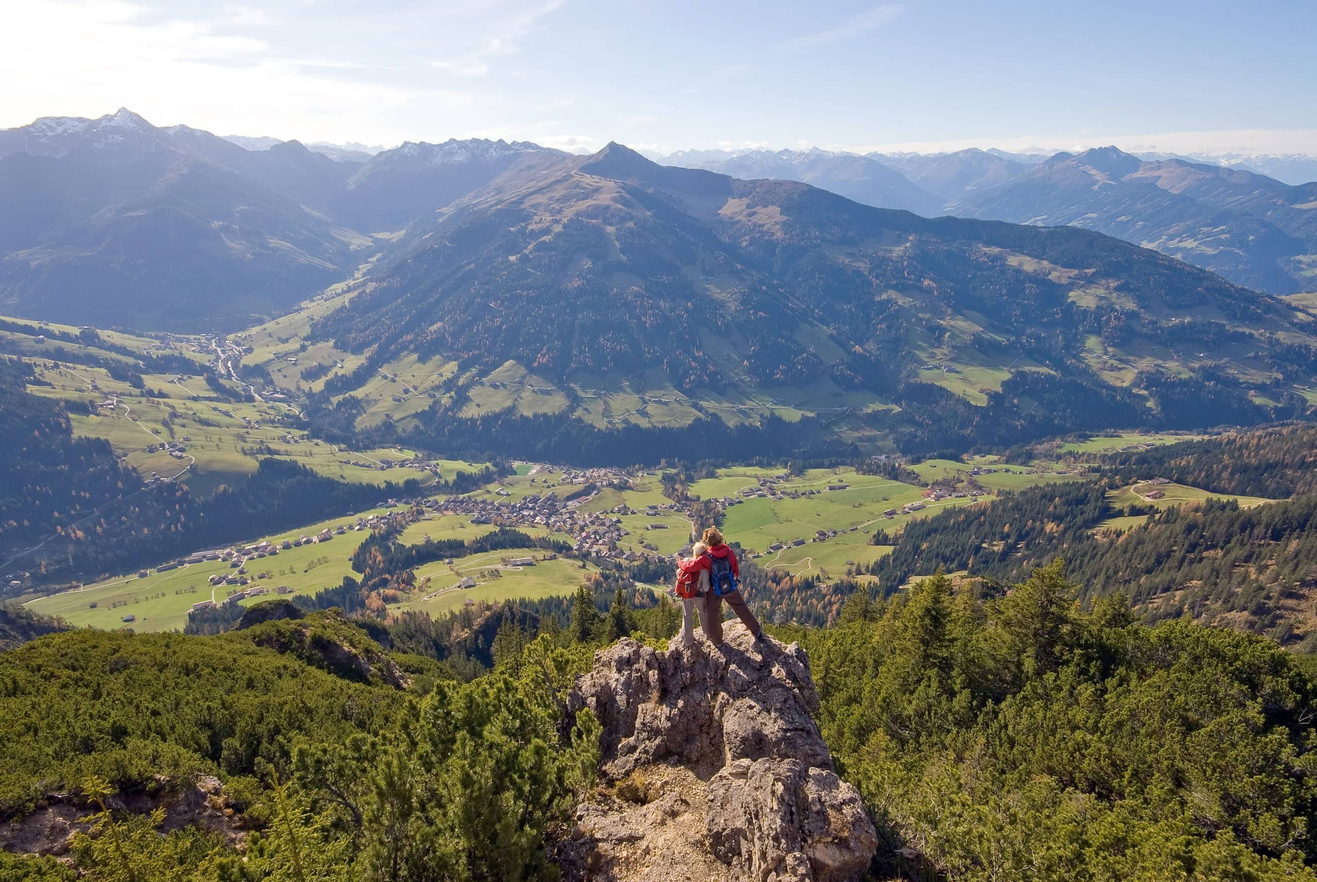 Alpbach, Gratlspitz, Gipfel, Ausblick, Paar,